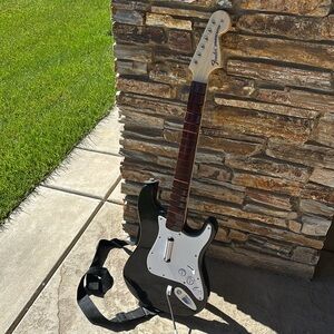 Rock Band Fender Stratocaster Guitar Controller PSGTS2‎ PS3 HARMONIX No Dongle